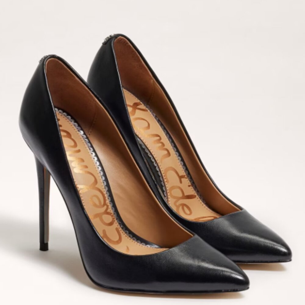 Sam Edelman Dana Heel in Black Size 8